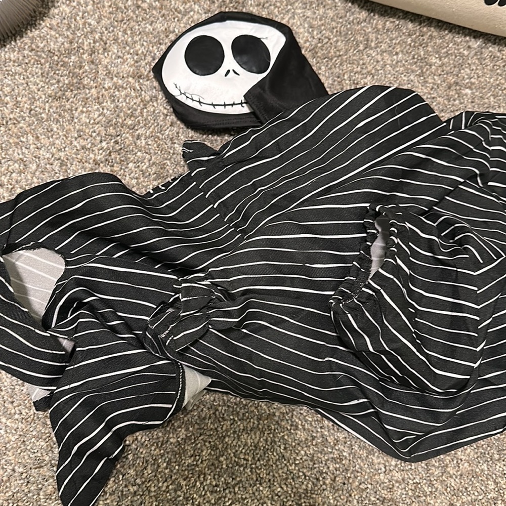 Jack Skellington dog costume